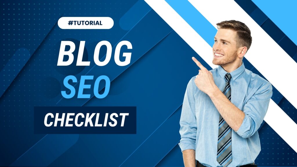 blog seo checklist